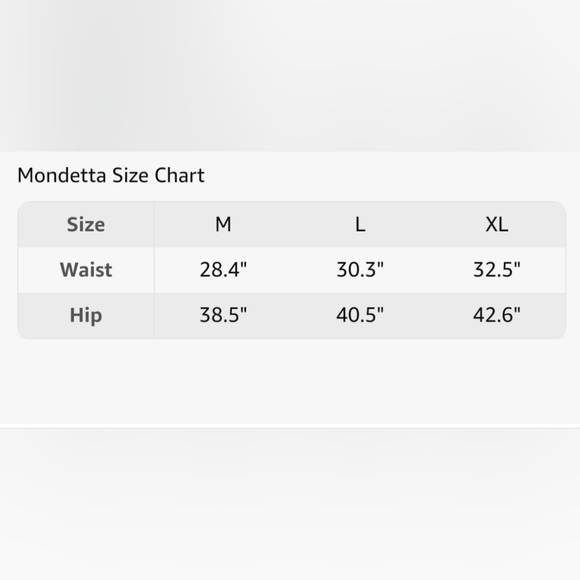 Mondetta Performance + Luxury Brushed Jacquard Legging Sz M NWOT Black & Gray - Picture 6 of 6